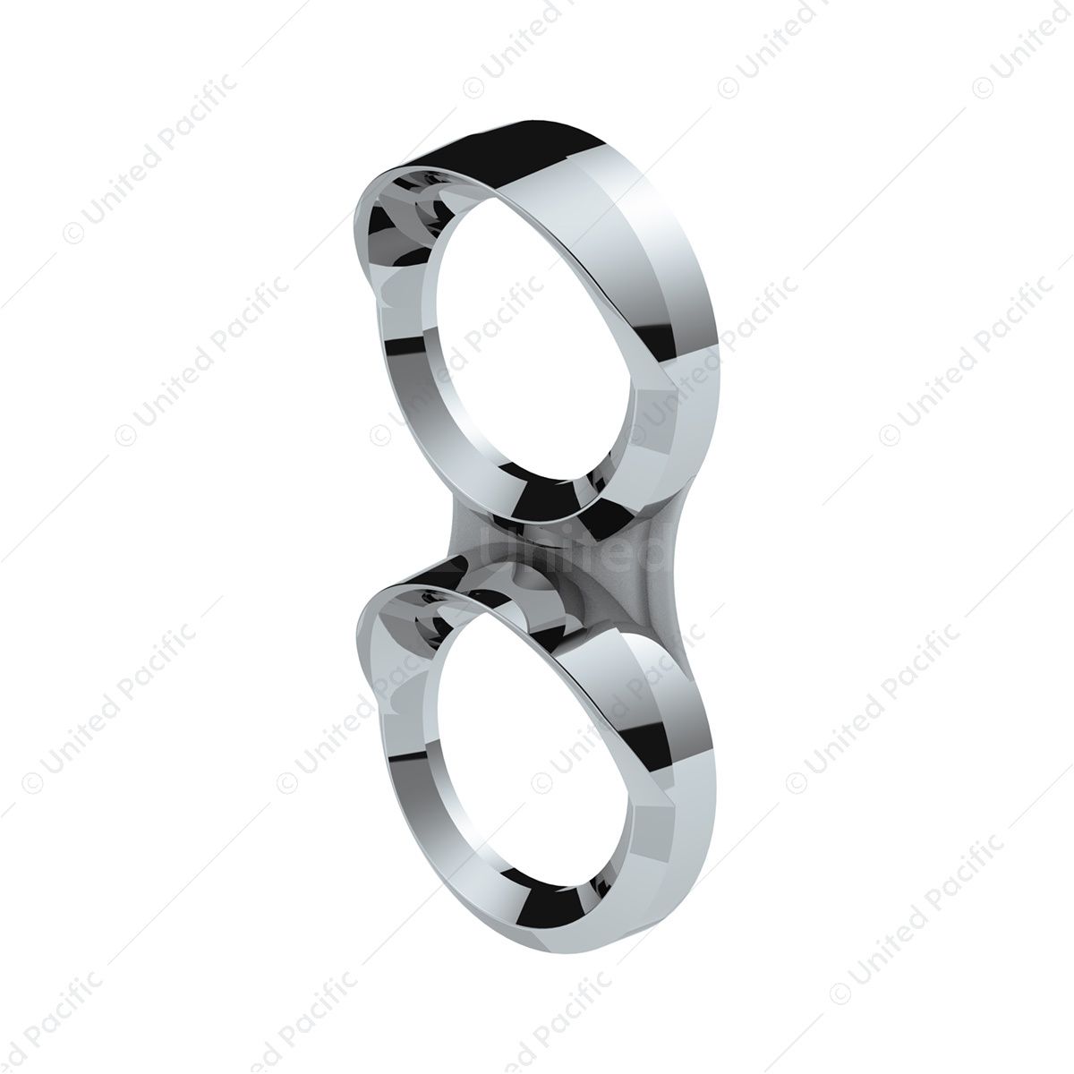 Small 2 Gauge Cluster Cover With Visors For 2008-2017 Freightliner Cascadia - Vertical