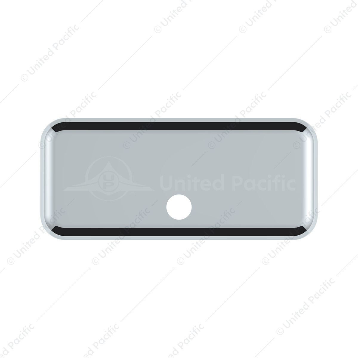 Chrome Plastic Upper Center Storage Door Cover For 2007-2018 Freightliner Cascadia