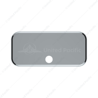 Chrome Plastic Upper Side Storage Door Cover For 2007-2018 Freightliner Cascadia