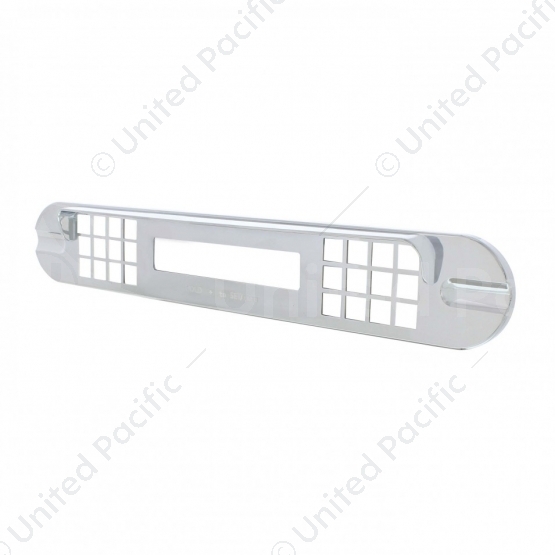 Chrome Plastic Center Dash Warning Light Panel Cover For Freightliner Cascadia