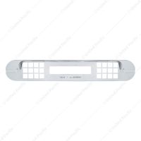 Chrome Plastic Center Dash Warning Light Panel Cover For Freightliner Cascadia