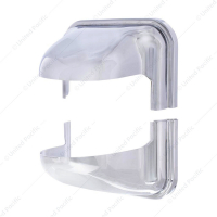 Chrome Mirror Post Cover For 2008-2017 Freightliner Cascadia