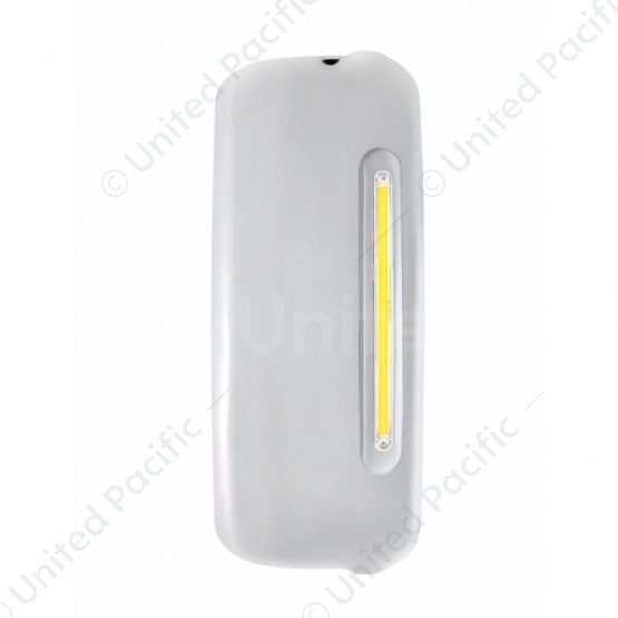 Mirror Cover With 24 Amber LED 12" GloLight For 2005+ Freightliner Century/Columbia- Passenger-Clear