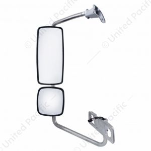 Chrome Mirror Assembly For 2001-2020 Freightliner Columbia - Driver-Heated