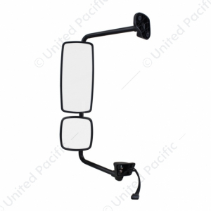 Chrome Mirror Assembly With Power Adjust & Heated For Freightliner M2