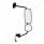 Chrome Mirror Assembly With Power Adjust & Heated For Freightliner M2 - Passenger