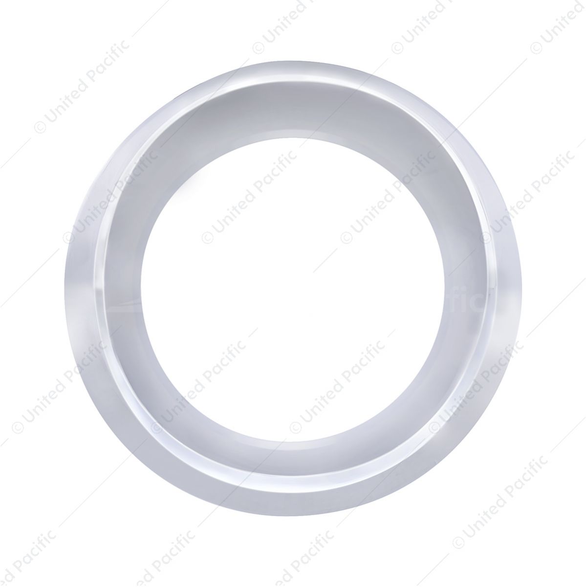 Chrome Small Gauge Cover With Visor For 2018-2023 Freightliner Cascadia