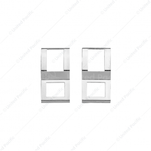 Chrome Switch Cover For 2018-2025 Freightliner Cascadia (2-Pack)