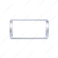 Chrome 4-Switch Dash Panel Trim For 2018-2025 Freightliner Cascadia