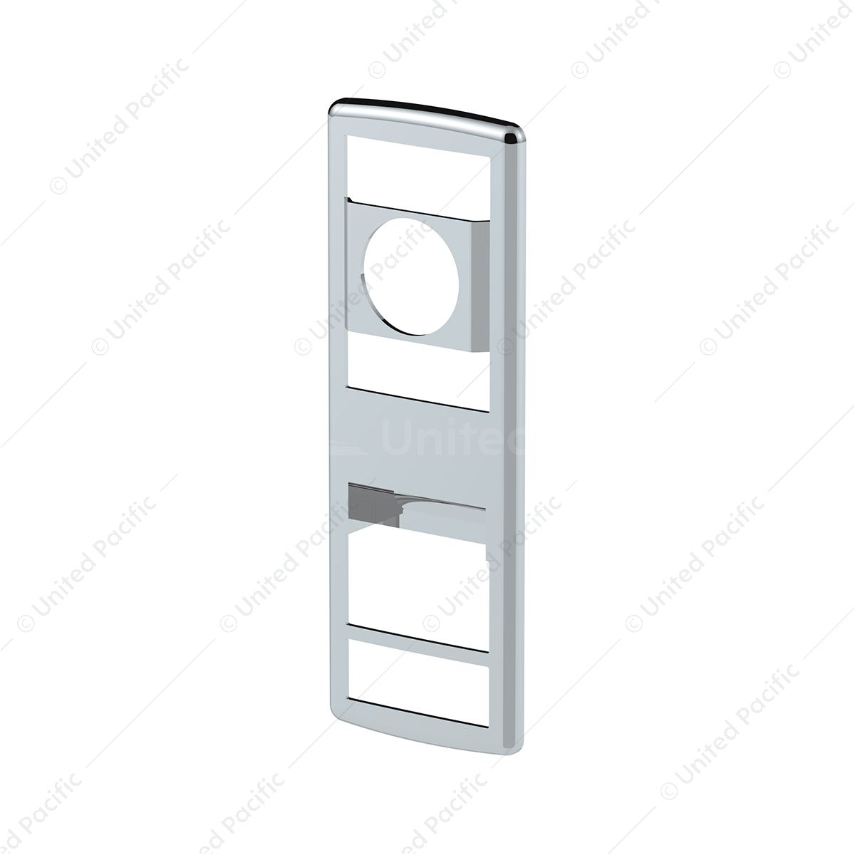 Chrome Door Switch Cover With Power Windows/Mirrors/Door Locks For 2018-2026 Freightliner Cascadia -