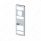 Chrome Door Switch Cover With Power Windows/Mirrors/Door Locks For 2018-2025 Freightliner Cascadia -