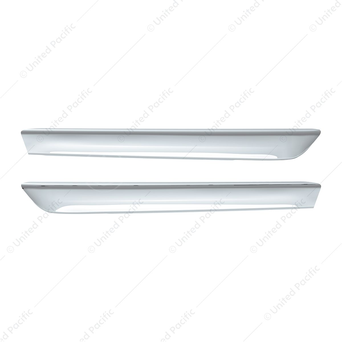 Chrome Plastic Door Grab Handle Covers For 2018-2026 Freightliner Cascadia (Pair)