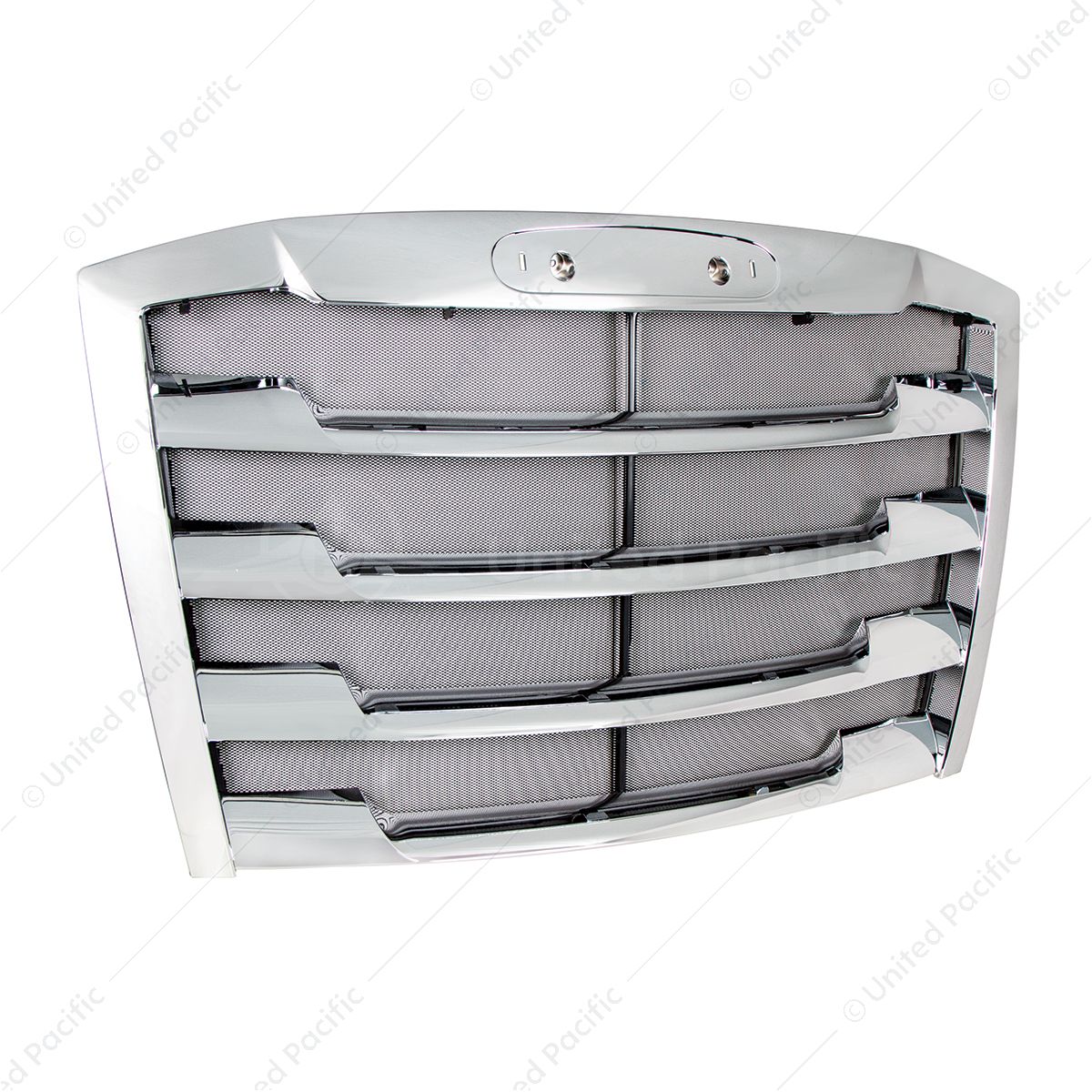 Chrome Grille With Bug Screen For 2018-2024 Freightliner Cascadia