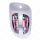 6 Red LED Chrome Door Handle Cover for Freightliner - Passenger