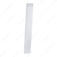 ABS Center Bumper Side Trim For 2018-2024 Volvo VNL - Driver