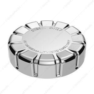 Chrome Plastic Fuel Cap Cover For Kenworth - Non-Locking