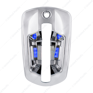 6 LED Chrome Door Handle Cover For 2018-2025 Freightliner Cascadia