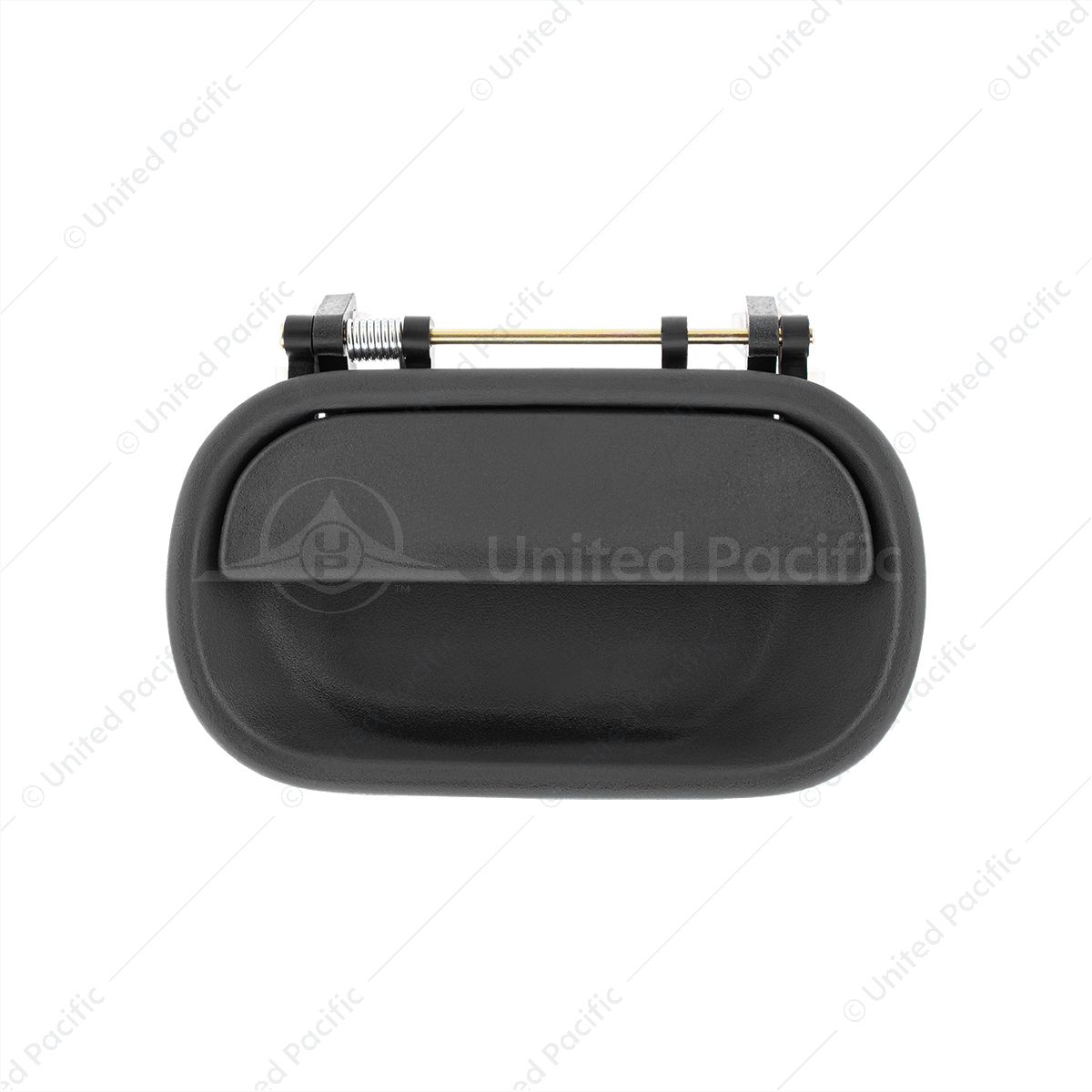 Black Plastic Exterior Door Handle For 1995-2007 Isuzu NPR - Driver