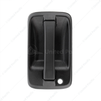 Black Plastic Exterior Door Handle For 2008-2017 Isuzu NPR - Driver