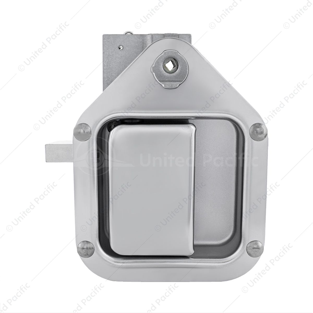 Exterior Sleeper Storage Door Handle For Kenworth W900/T800 (2004-2015), Short Striker - Passenger (