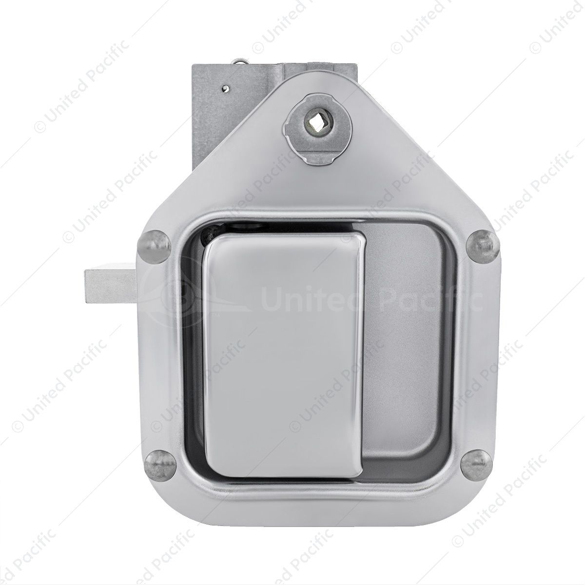 Exterior Sleeper Storage Door Handle For Kenworth W900/T800 (2004-2015), Short Striker - Passenger