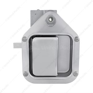 Exterior Sleeper Storage Door Handle For Kenworth W900/T800 (2004-2015), Short Striker - Passenger