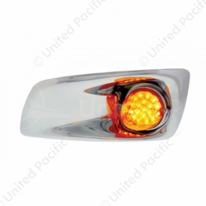Fog Light Cover With 19 Amber LED Reflector Light For 2007-17 KW T660