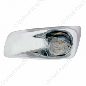 Fog Light Cover With 19 Amber LED Beehive Light & Visor For 2007-17 KW T660