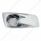 Fog Light Cover With 19 LED Reflector Light & Visor For 2007-17 KW T660 (Passenger) - Amber LED/ Cle