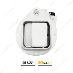 Chrome Exterior Door Handle For 1987-2005 Peterbilt 379/378/385, 1987-2000 377/376/375