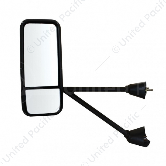 Chrome Heated Mirror Assembly For Kenworth T600/T660/T800 - Driver