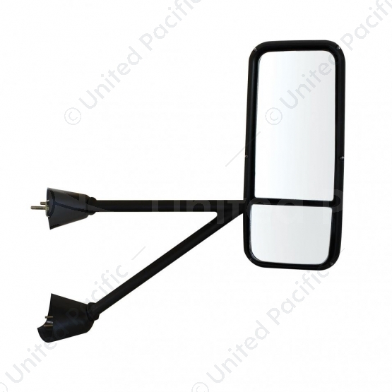 Chrome Heated Mirror Assembly For Kenworth T600/T660/T800 - Passenger