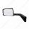 Black Hood Mirror Assembly For 2004-2014 Volvo VN - Driver