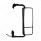 Black Heated Mirror Assembly For 2004-2012 Volvo VNL - Passenger