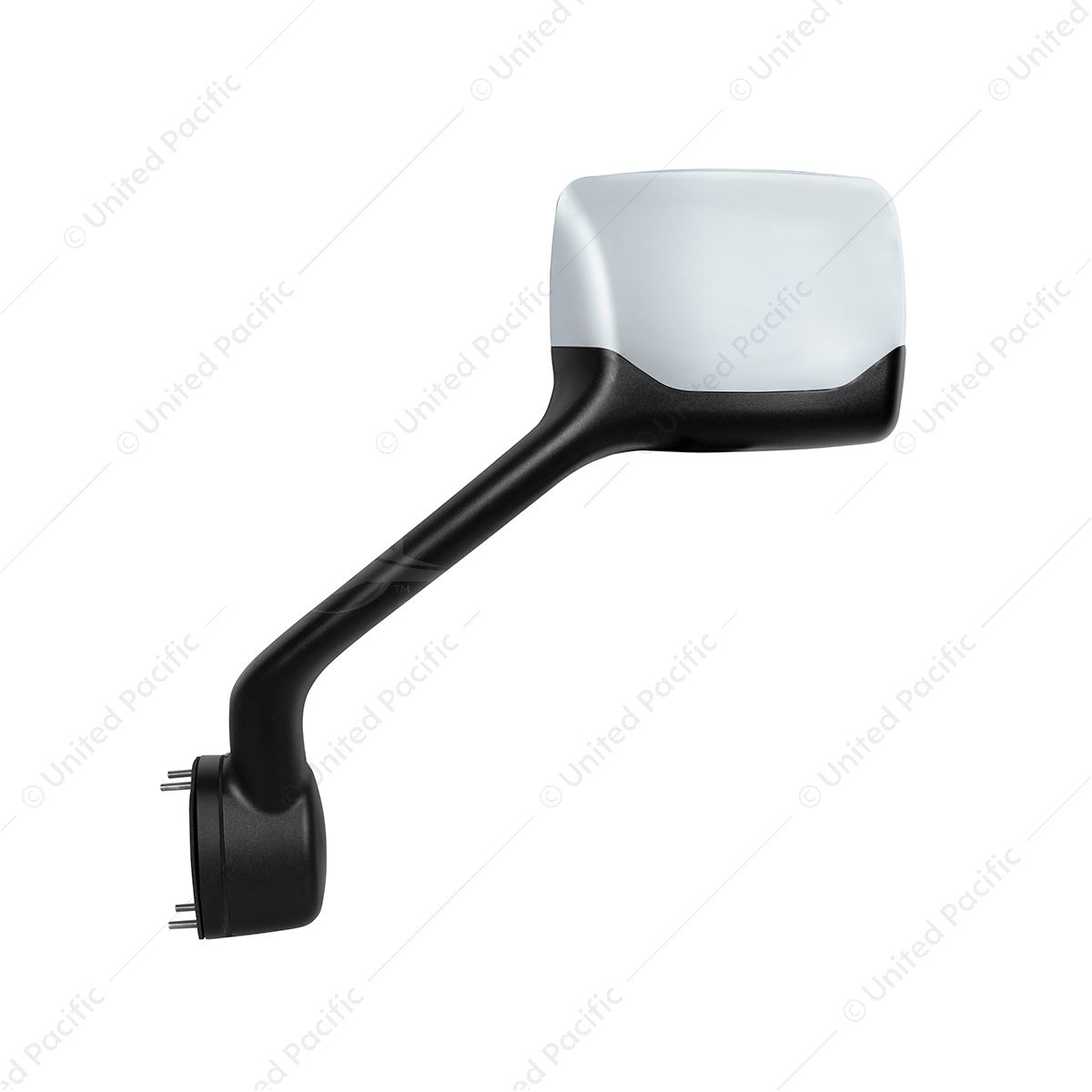 Chrome Hood Mirror For 2013-2021 Kenworth T680 & Peterbilt 579-Driver