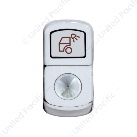 "Load Light" Rocker Switch Cover - Indented (Bulk)