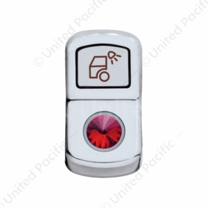 "Load Light" Rocker Switch Cover With Color Crystal