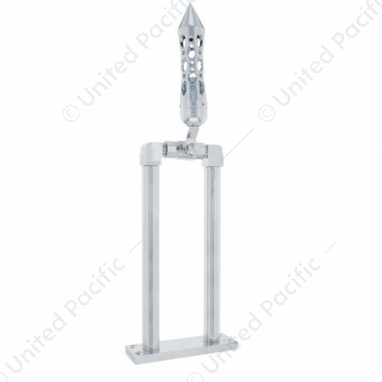 11" Chrome Air Horn Lever Set With Daytona Grip