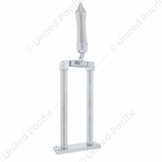 11" Chrome Air Horn Lever Set With "Talladega" Grip