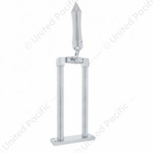 11" Chrome Air Horn Lever Set With "Talladega" Grip