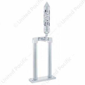 9" Chrome Air Horn Lever Set With "Brooklyn" Grip