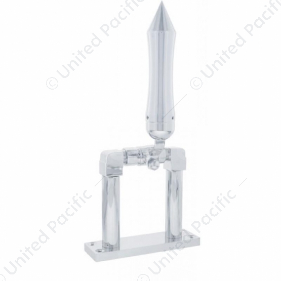 4" Chrome Air Horn Lever Set With "Talladega" Grip