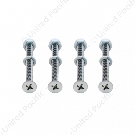 Chrome Floor Stand Mounting Hardware Only (4-Pack)