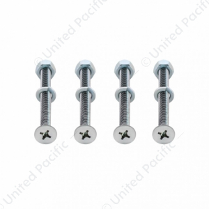 Chrome Floor Stand Mounting Hardware Only