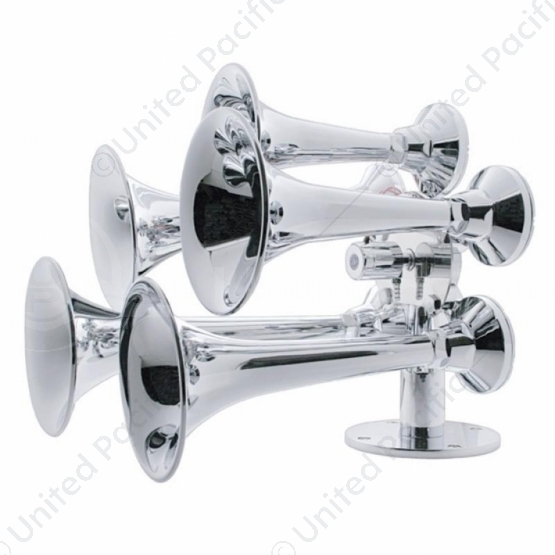 5 Trumpets Chrome Train Horn