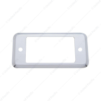 Plain Stainless "A" Panel Pocket Cover for Peterbilt