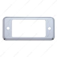 Etched Stainless "A" Panel Pocket Cover for Peterbilt