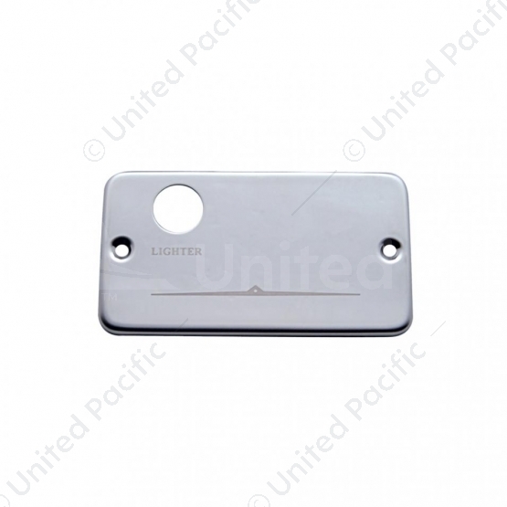 Stainless Steel Switch Name Plate For Freightliner - Lighter Only