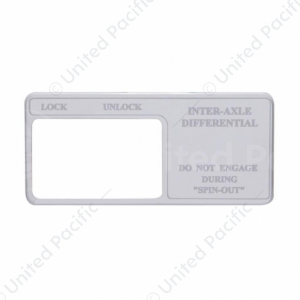 Stainless Switch Guard With Script For Freightliner