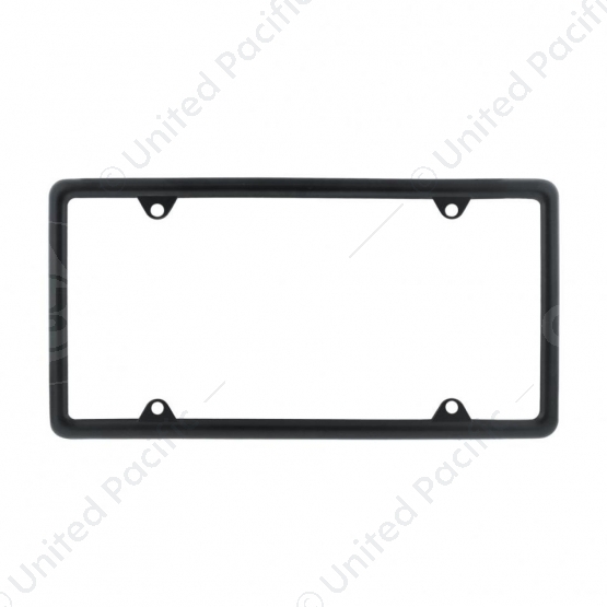 Slim License Plate Frame - Black